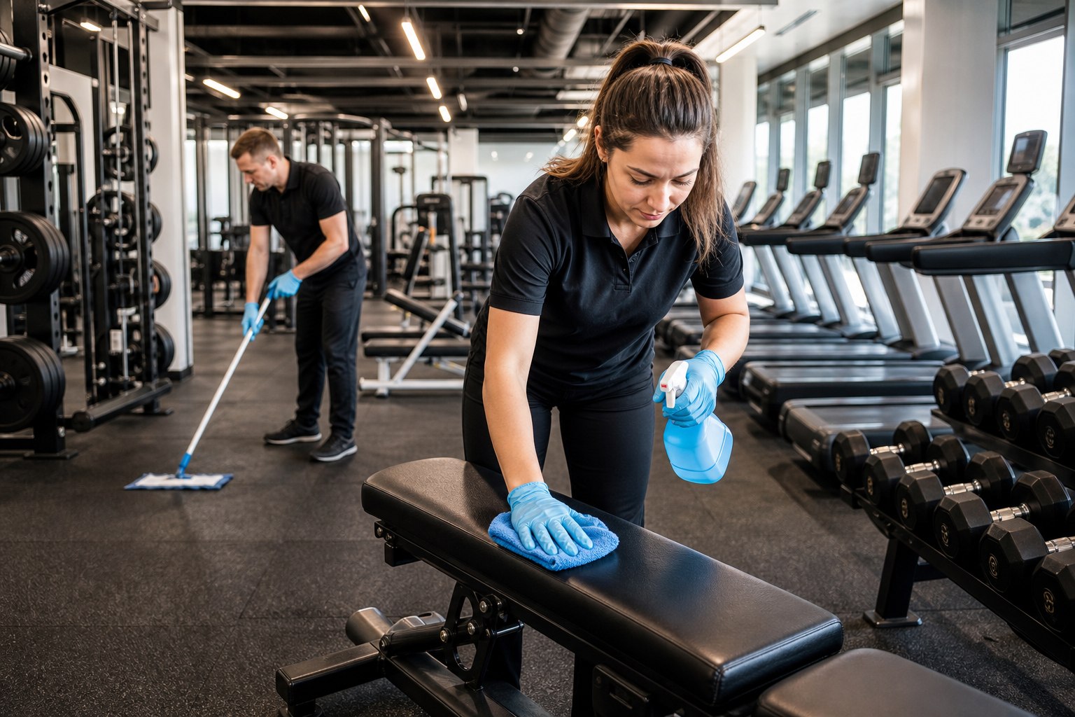Gym Cleaning Services service overview