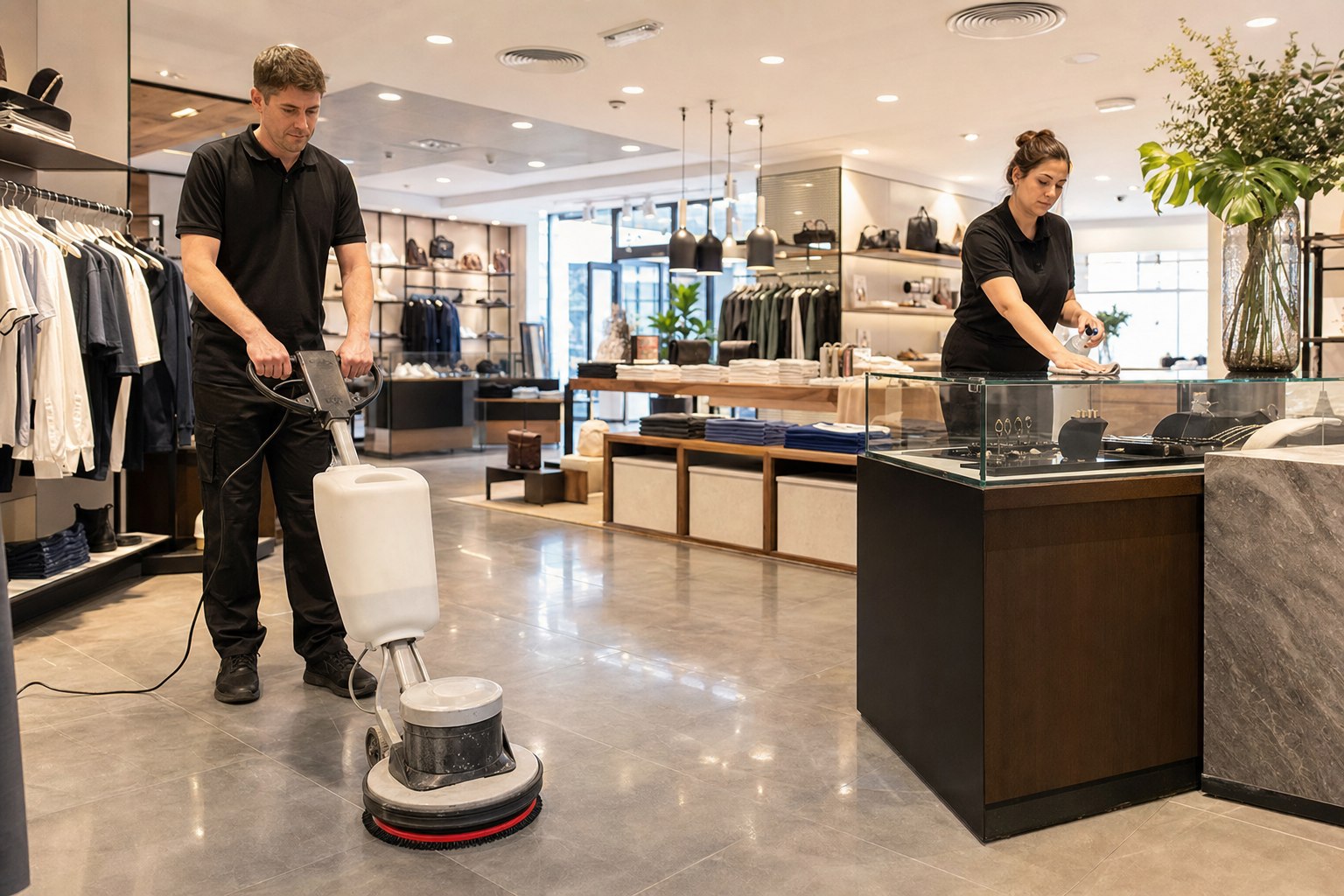 Retail Cleaning Services service overview